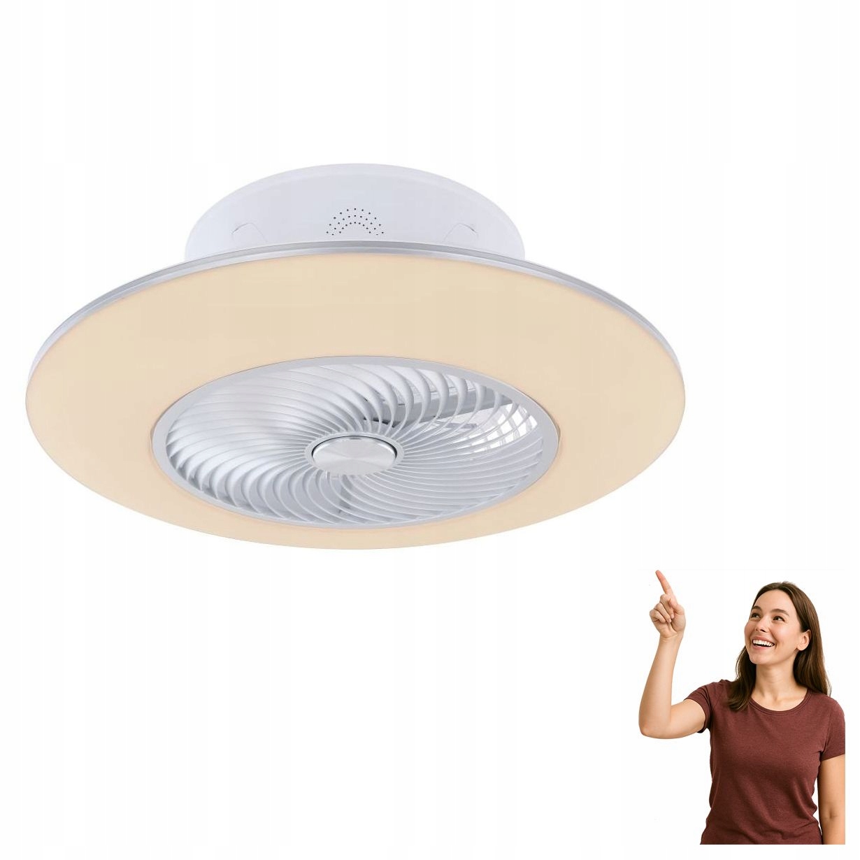 Led ventilátor 36W Kello 03623 Globo