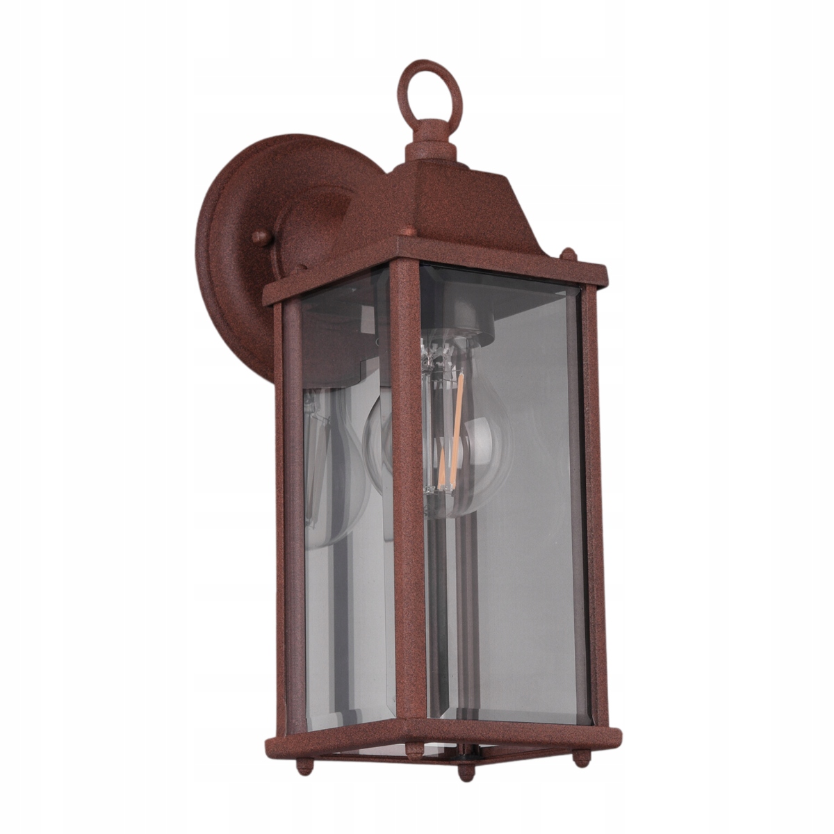 Venkovní fasádní nástěnná lampa Olona měděná Trio 201960124