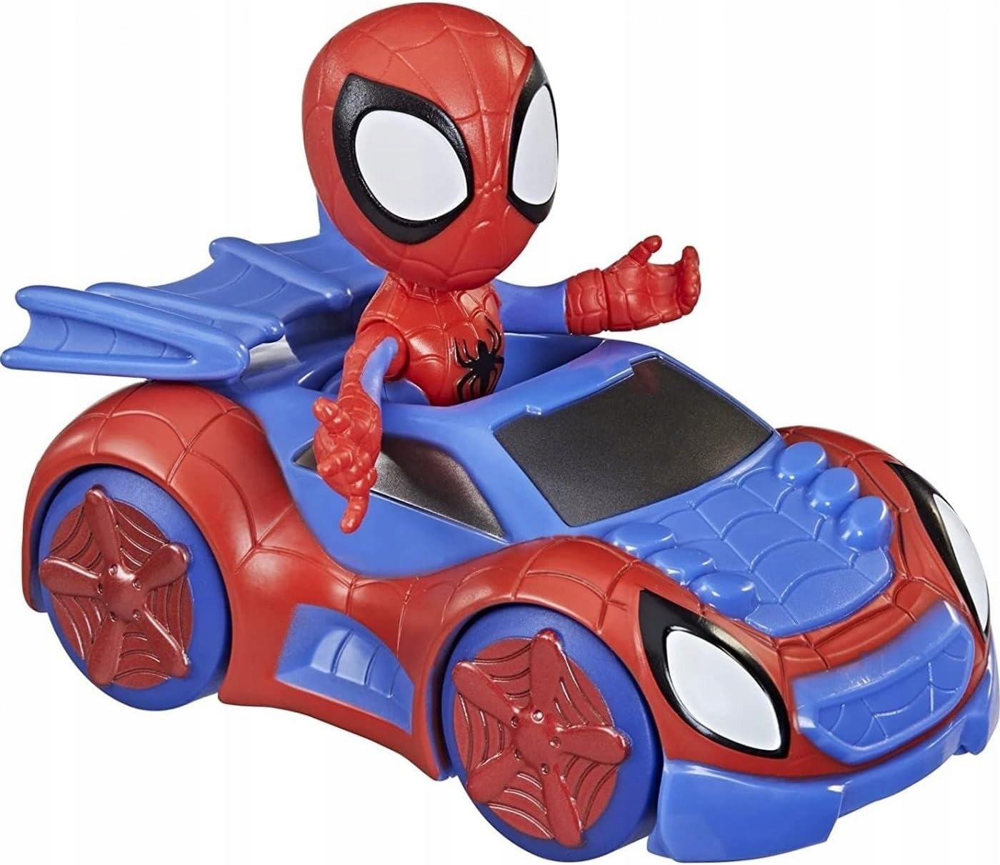 Zestaw HASBRO: Figurka SPIDEY SPIDERMAN + pojazd Web-Crawler Ruchome elem. Kod producenta F1940