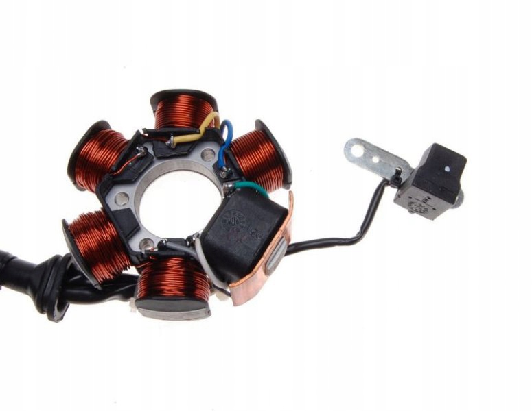 STATOR ISKROWNIK 6 CEWEK DO PIAGGIO