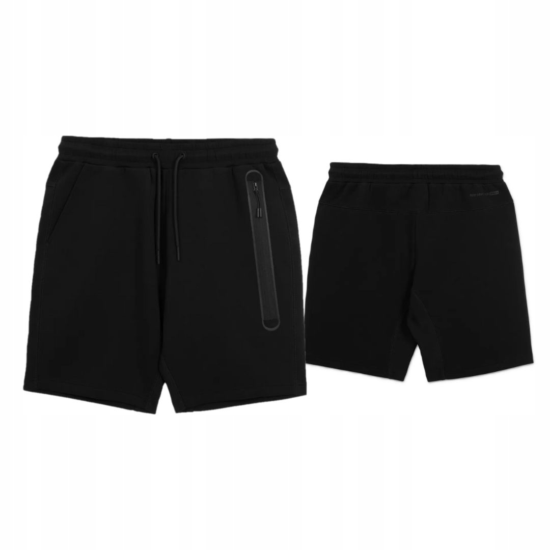 Pitbull West Coast Pánské Teplákové Kraťasy Dogwood Pocket Černé, Černá