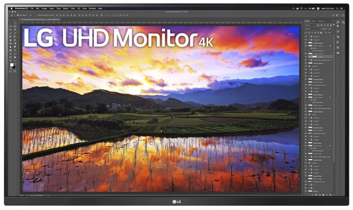 Monitor LED LG 32UN650-W 32 