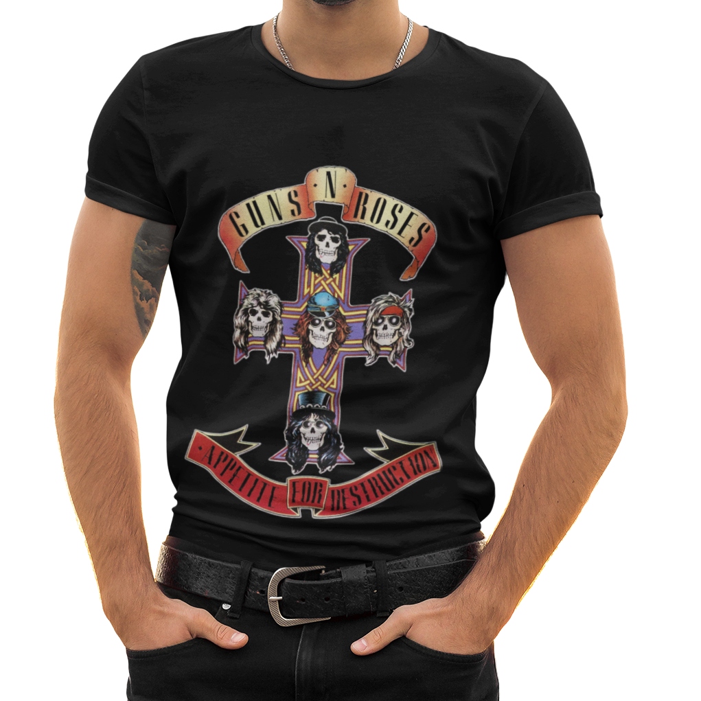 

Koszulka Męska Dla Fana Guns N' Roses N T-shirt