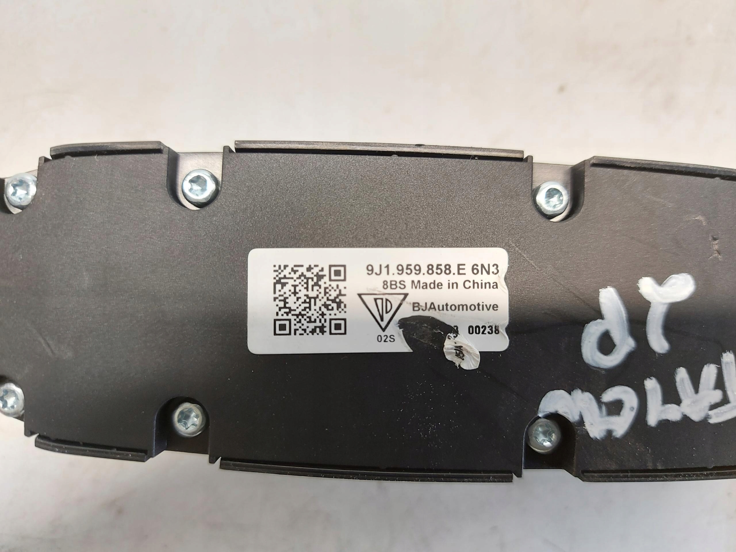 Porsche Taycan GTS 9J1 2023r Panel window control switch of mirrors 9J1959858E