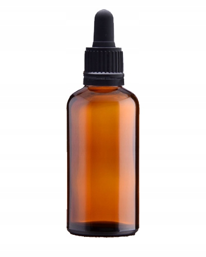 

Butelka Z Pipetą 50ml, szkło, brązowy/czarny