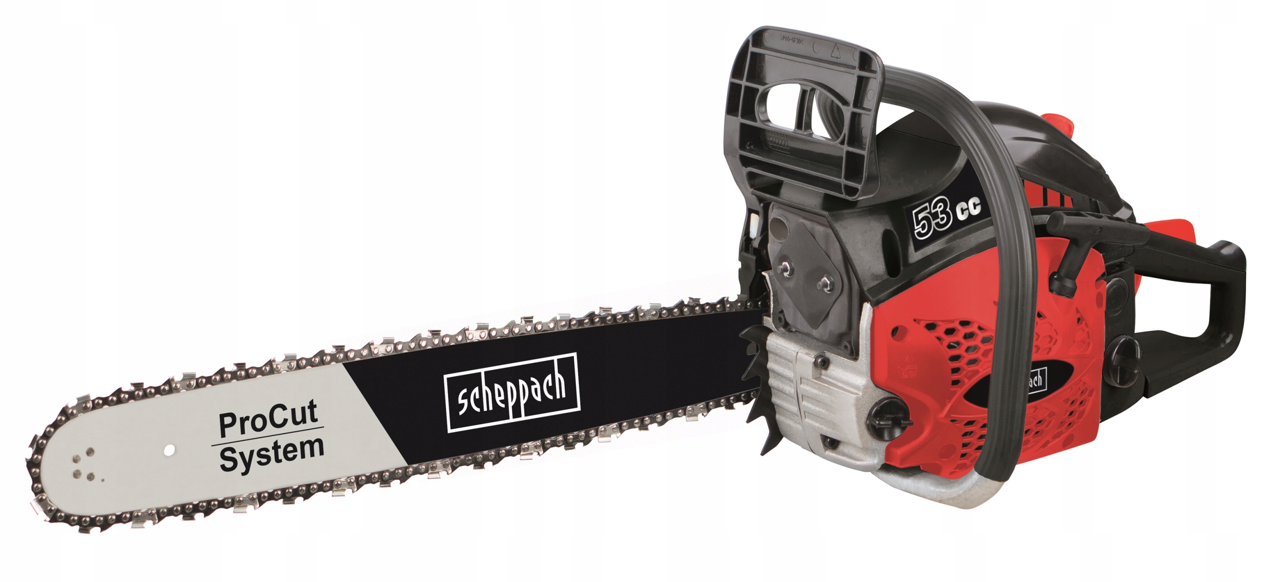 Piła Spalinowa Pilarka Łańcuchowa do drewna gałęzi CSP5300 2000 W Scheppach Długość łańcucha 51 cm