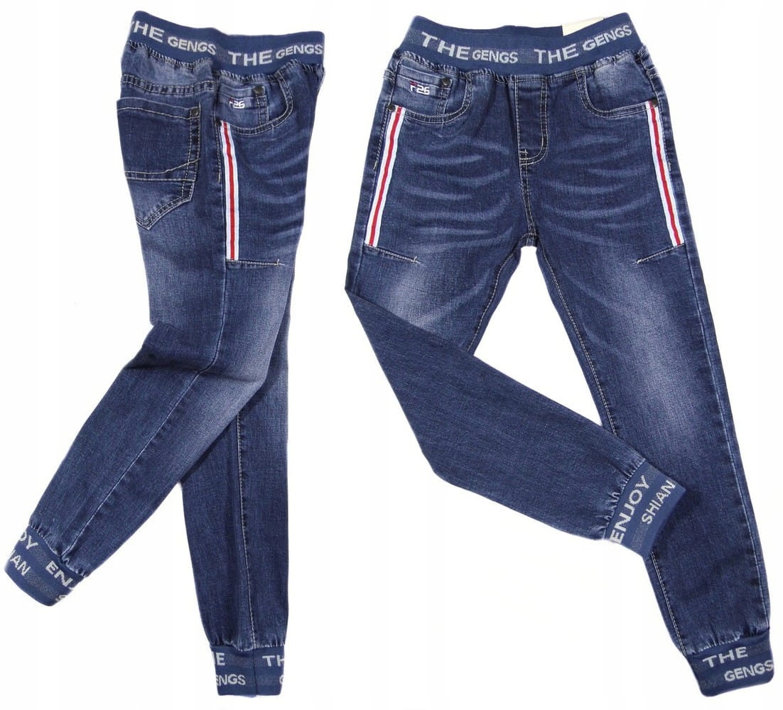 

Joggery miękkie Spodnie jeans 164A Danger 122/128