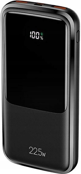 Powerbanka Usams PB58 10000mAh 22.5W QC3.0+PD Fast Charge černá