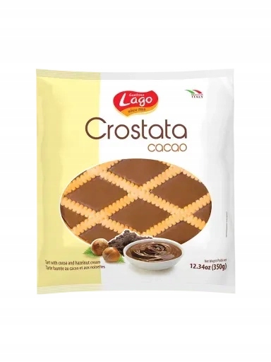 Levně 4x Čokoládovo-oříškový koláč Crostata Lago 350 g
