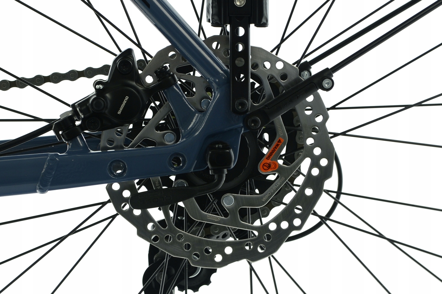 Rower Trekkingowy Kands 28 Verso V1 r19' ciemniebie SHIMANO HYDRAULIKA r25M