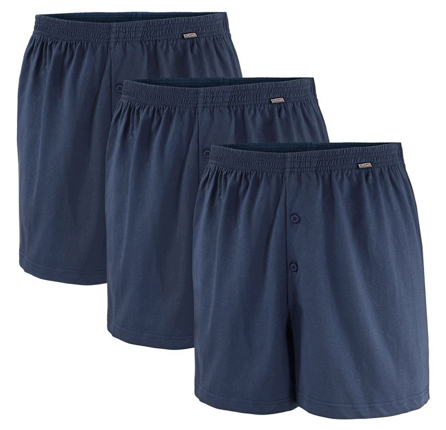 Velké boxerky Adamo Modré vel 6XL, obvod 138 Cm
