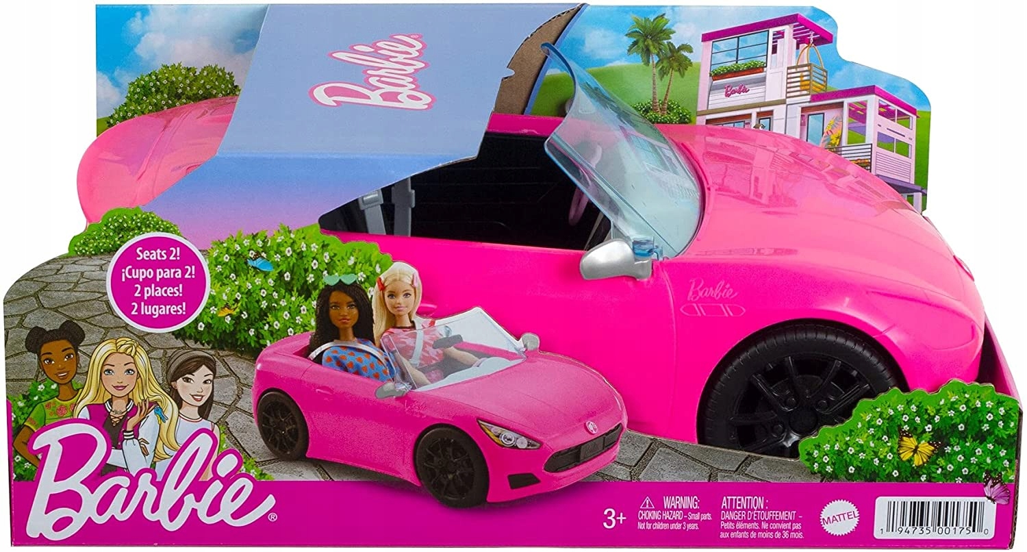 БАРБИ АВТО PINK CONVERTIBLE CAR DOLL