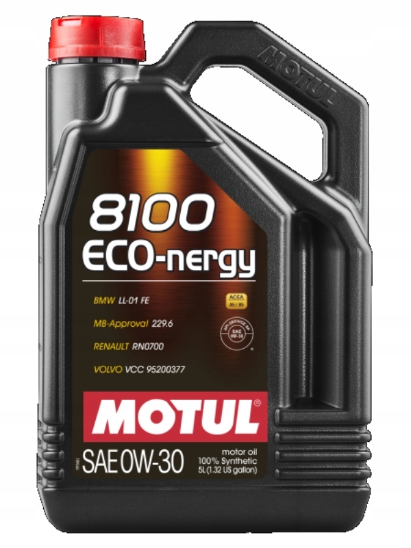Olej Motul 0W30 5 L 8100 Eco Nergy A5/B5 Sl/cf
