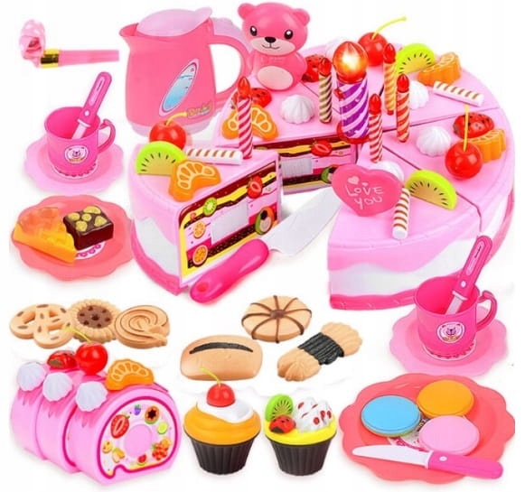 

LT48 Tort Urodzinowy Do Krojenia Czajnik Ciasto 80