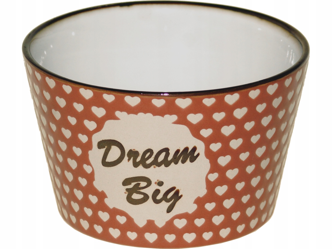 

Talerz Głęboki Do Zupy Miska Dream Big Walentynki