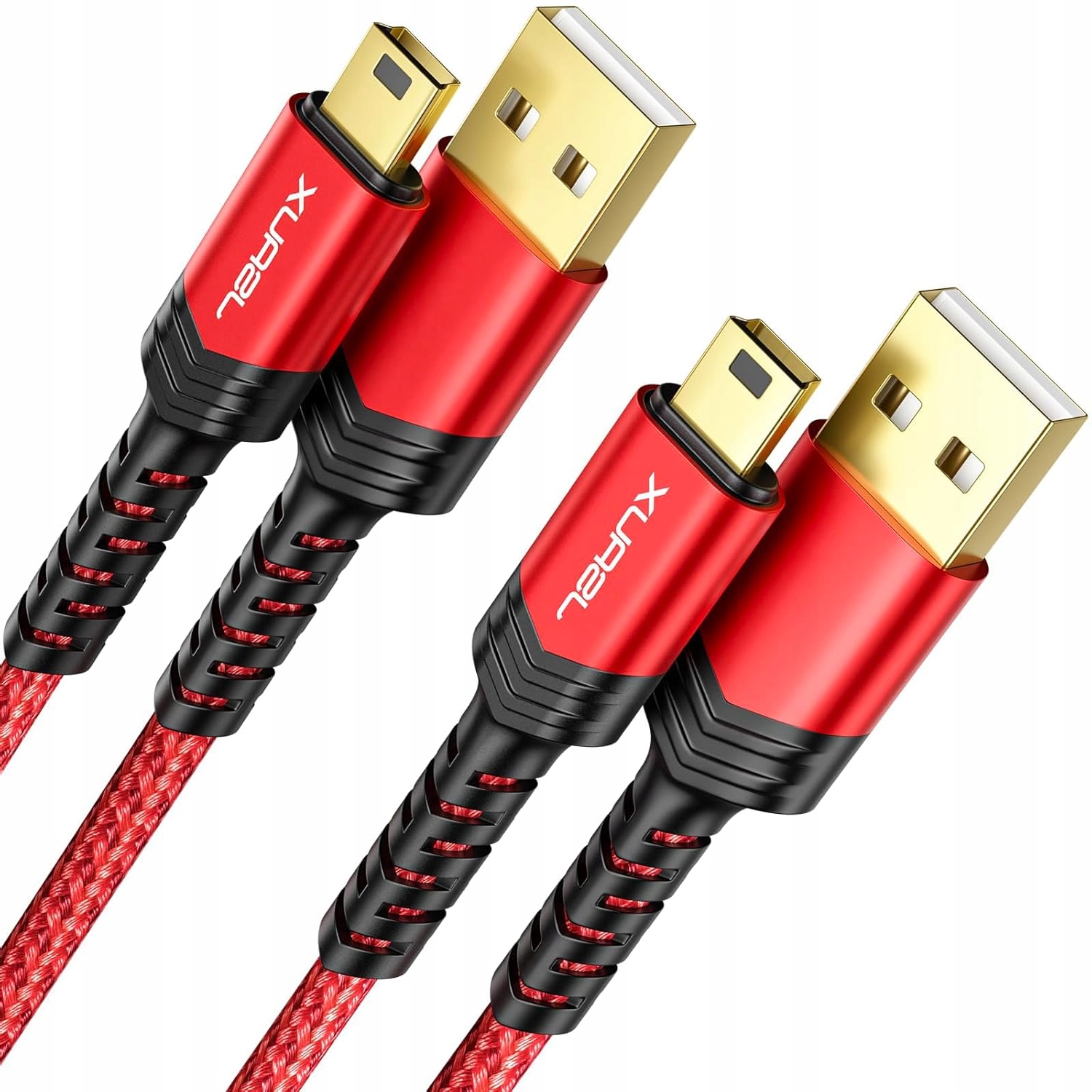 KABEL USB MINI B 2 SZT 1M + 2M ŁADOWANIE DANE