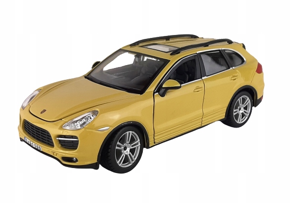 Porsche Cayenne Turbo 1:24 žlutá Bburago Bburago 299892