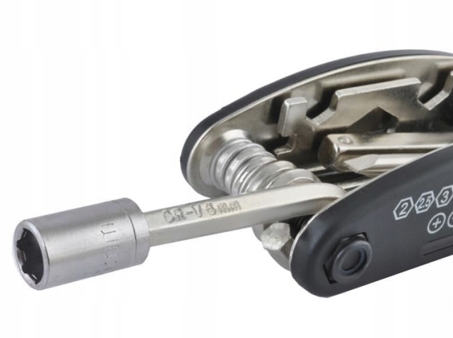 ZESTAW KLUCZY DO ROWERU ROWEROWYCH IMBUSOWE 16W1 Przeznaczenie wielofunkcyjne