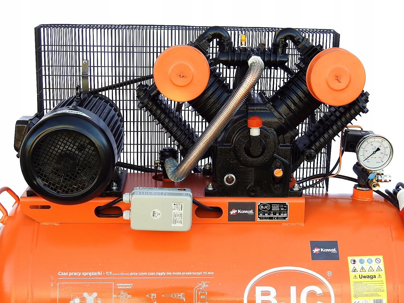 SPRĘŻARKA KOMPRESOR BJC 500L 4 TŁOKI 400V 12,5 bar Model BJC 500L