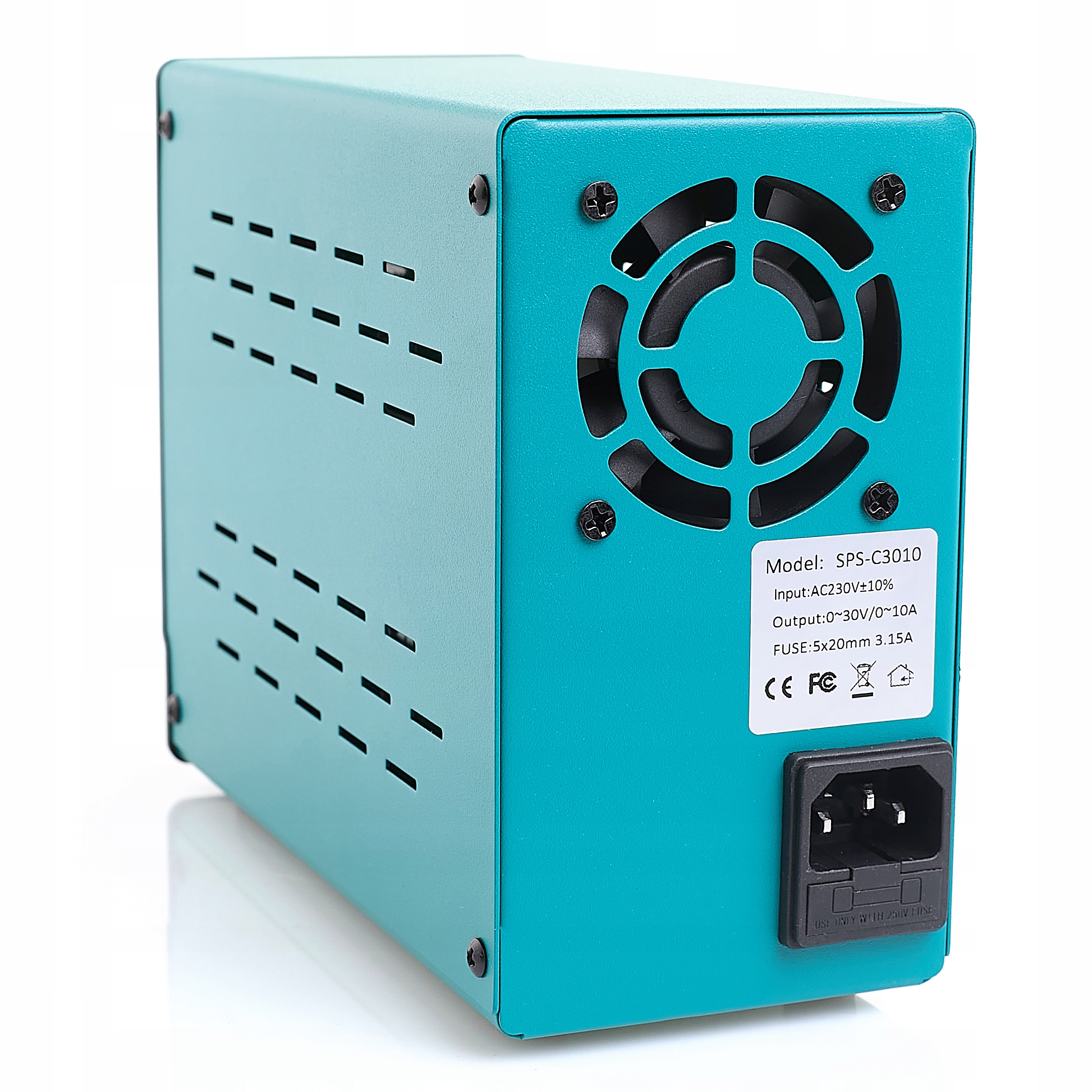 ZASILACZ LABORATORYJNY SERWISOWY TECHREBAL SPS-C3010 30V 10A USB 5V Marka Techrebal