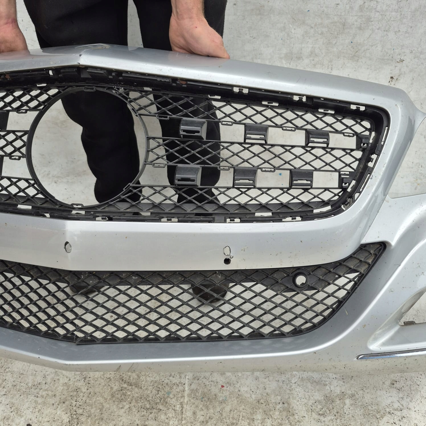 MERCEDES CLS W218 14- bumper front front PDC SPR
