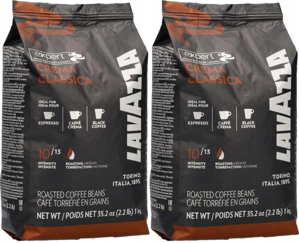 Kawa ziarnista Lavazza Expert Crema Classica 1kg x2