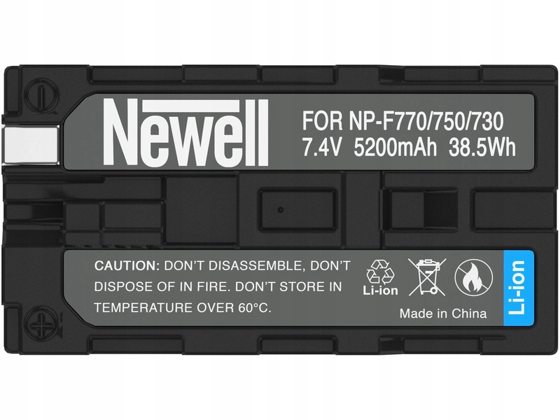

Akumulator Newell 5200 mAh do Sony NP-F770