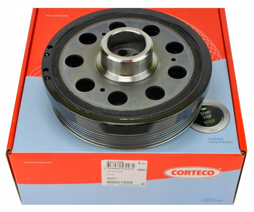 CORTECO Koło Pasowe BMW E90 F10 F11 F30 520d 184KM