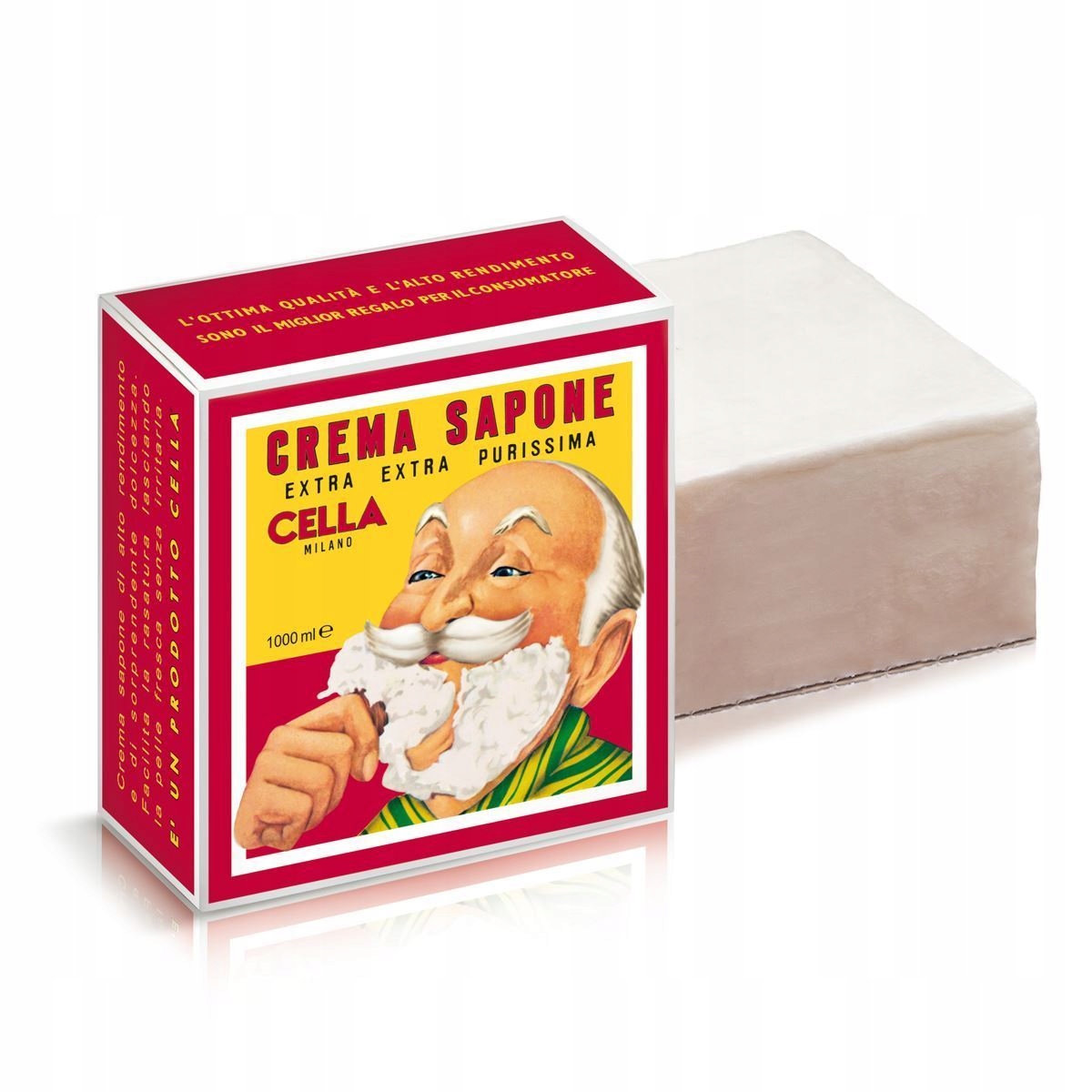 Mydło do Golenia Crema Sapone Gęsta Kremowa Piana