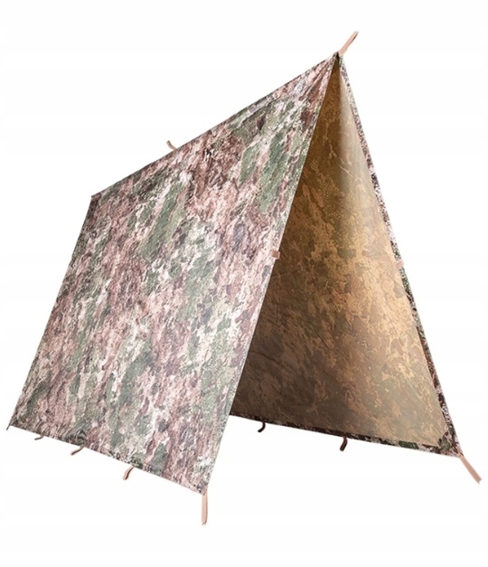 Mil-Tec Płachta Biwakowa Pe Ripstop 3x3m Wasp I Z2