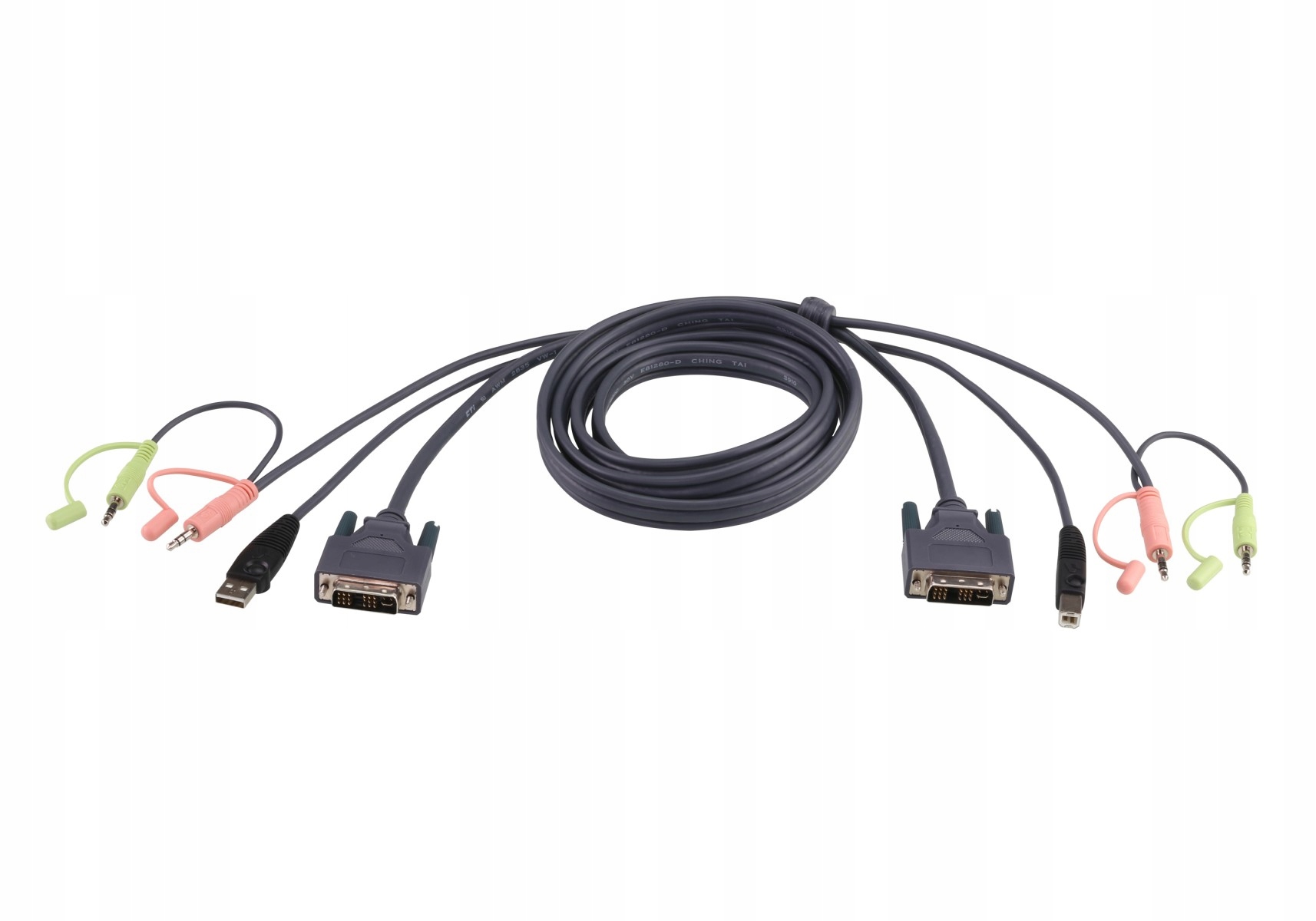 Aten 5M Usb DVI-D Single Link Kvm Cable 2L-7D05U