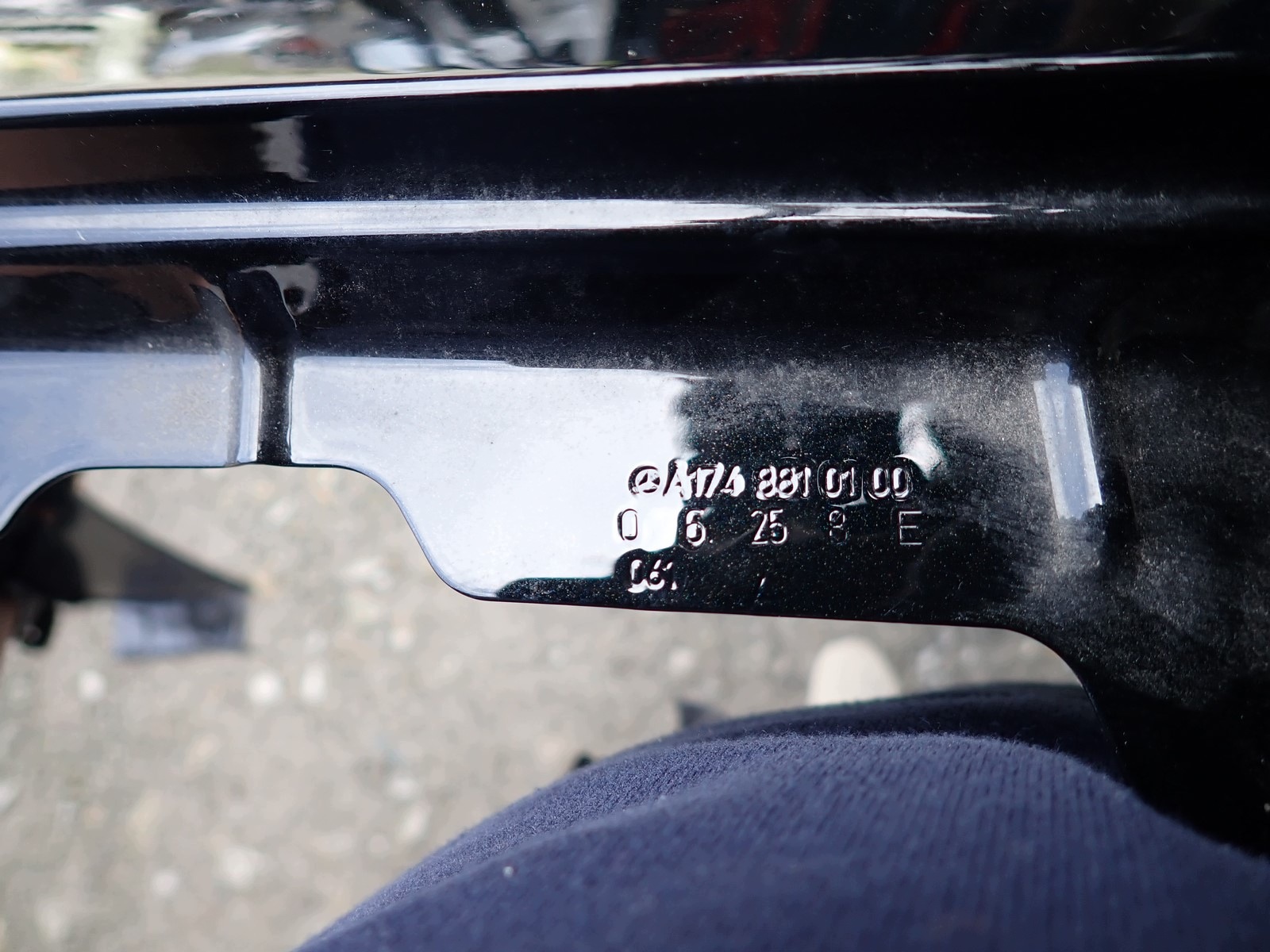 fender left front front MERCEDES CLA 3 III 174 178 2025- A1748810100