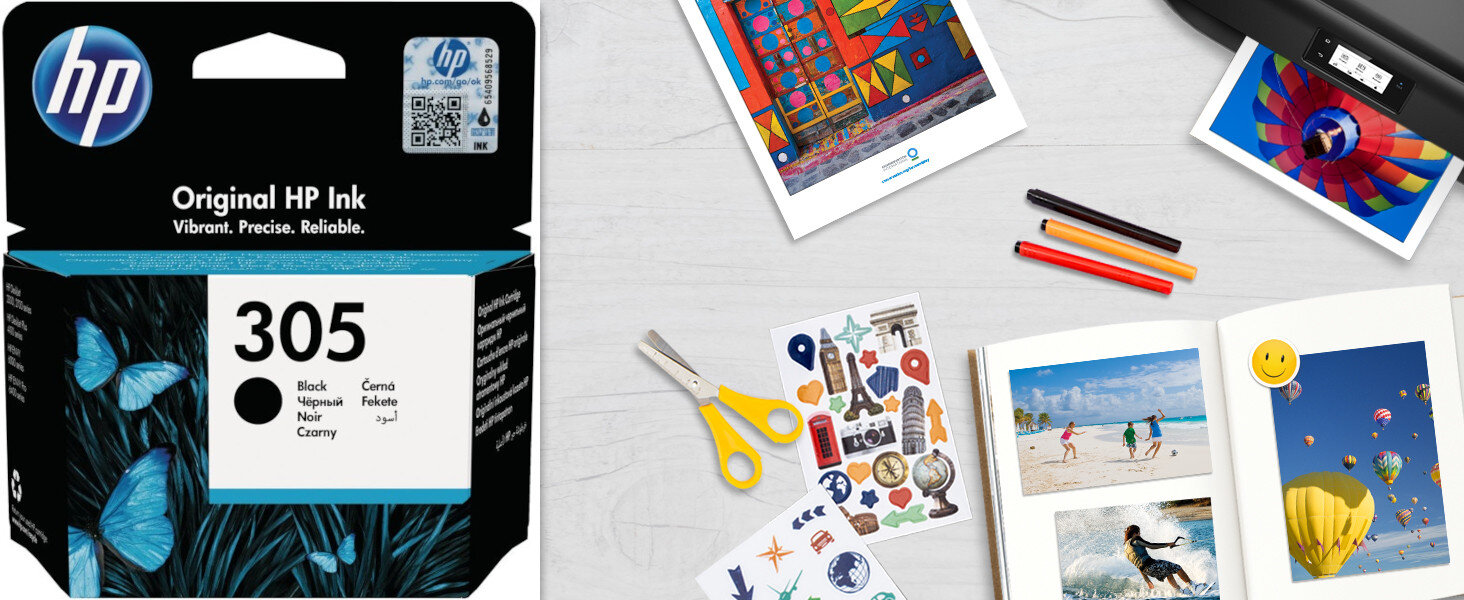 Tusz HP 305 Czarny Kod producenta 3YM61AE
