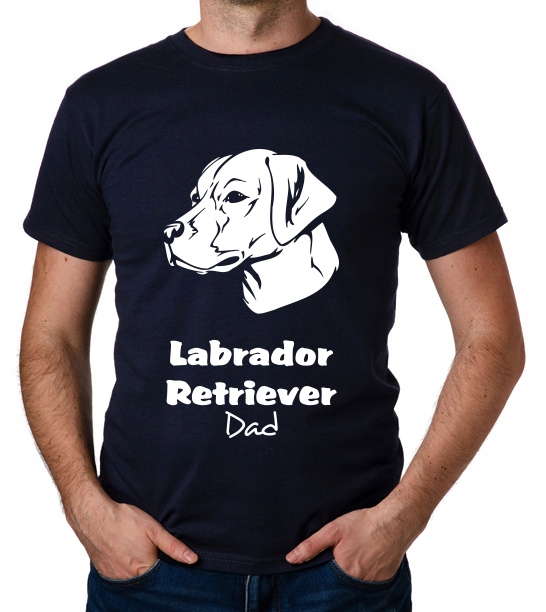 

koszulka Labrador Retriever Dad prezent