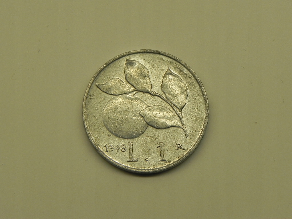 4699/ 1 LIRA 1948 WŁOCHY