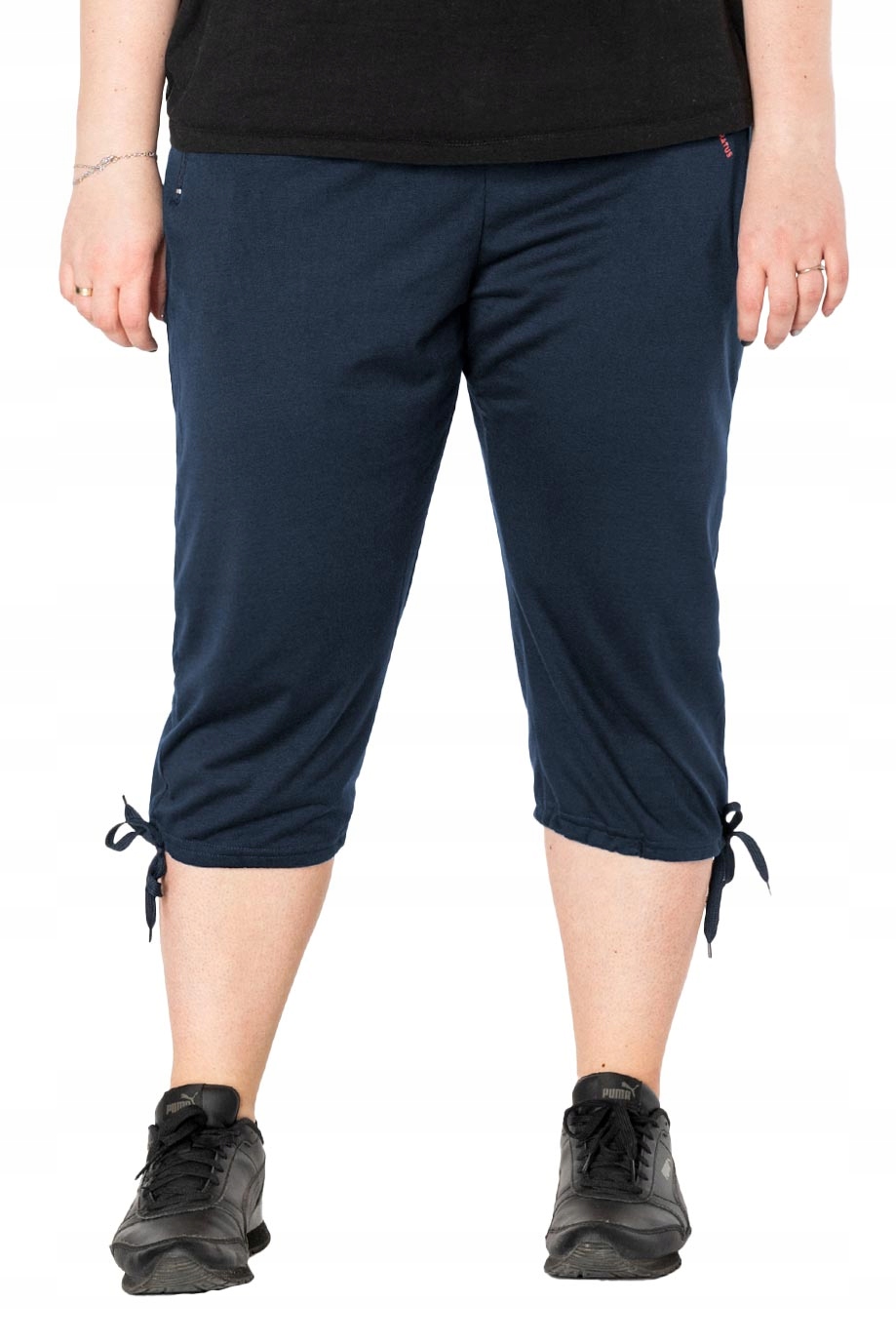 

Duże Krótkie Spodenki Damskie Rybaczki 8162-4 9XL