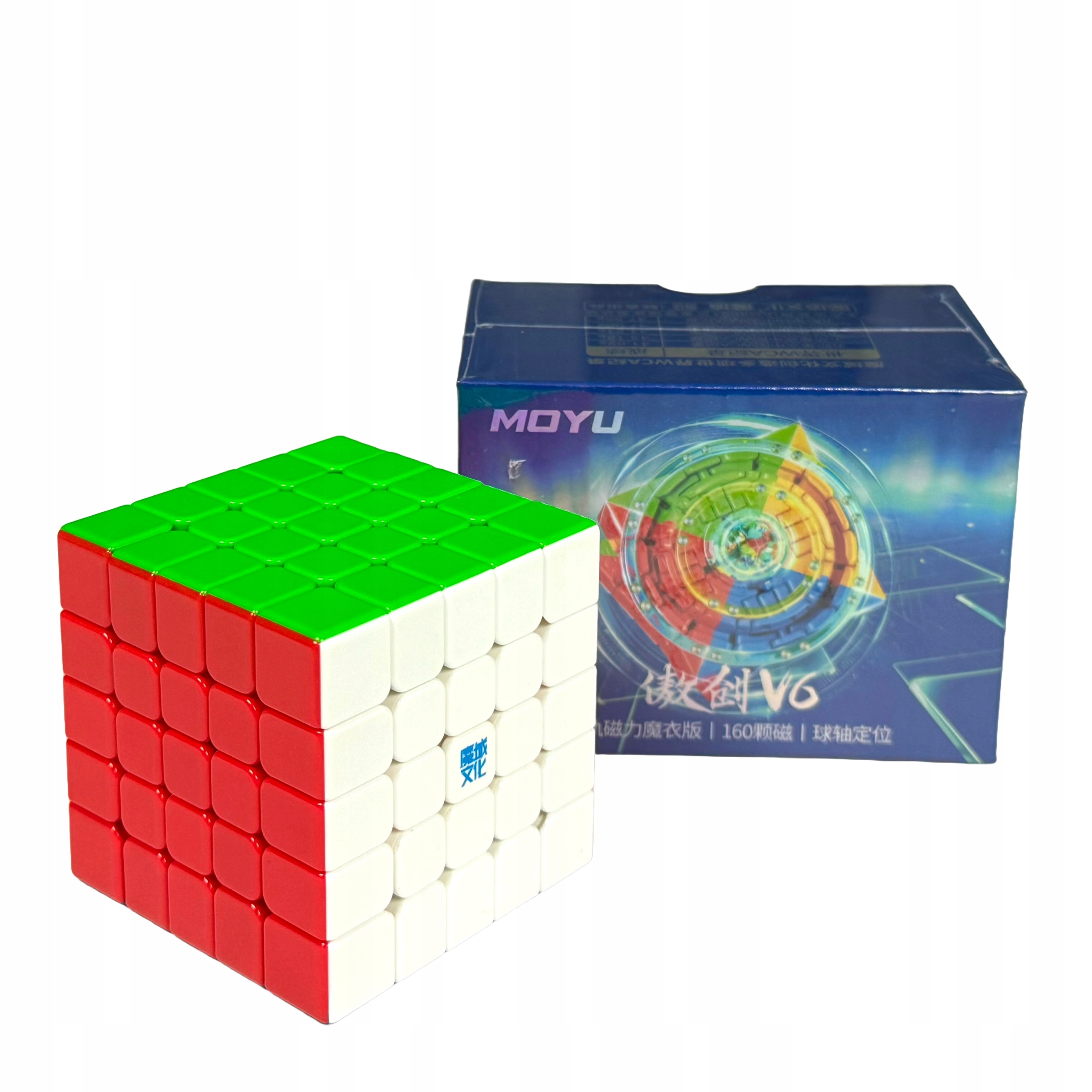 Kostka MoYu AoChuang V6 Triple-Track Uv 5x5x5 Magnetyczna