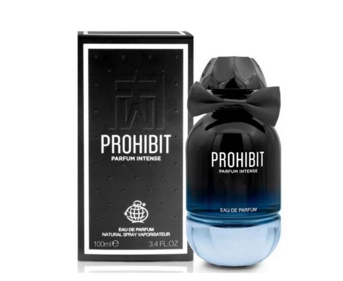 Oryginalne Perfumy Arabskie Fragrance World Prohibit Intense+GRATIS!!