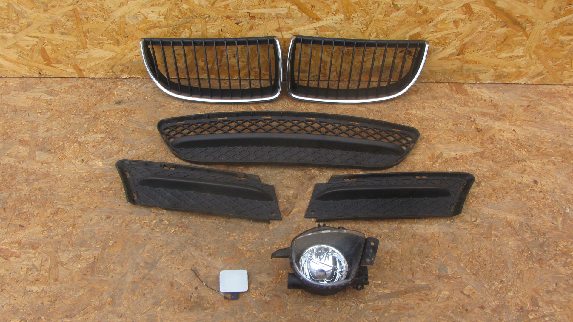 Решетка радиатора для почек, галогенная решетка бампера ПД BMW E90