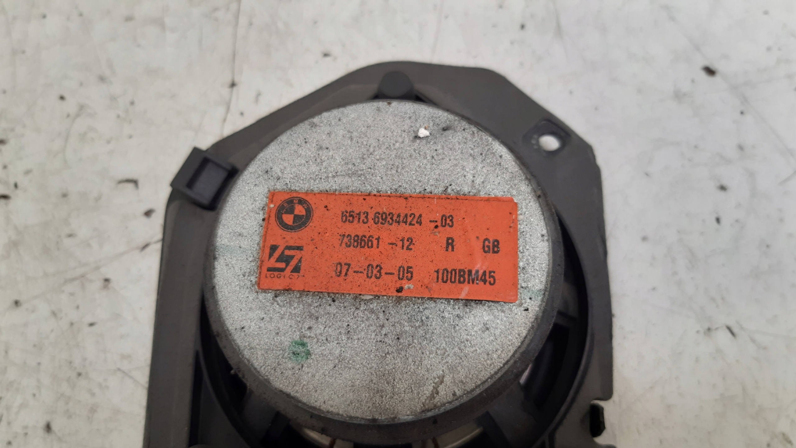 speaker LOGISTIC 6934424 BMW E61 525i