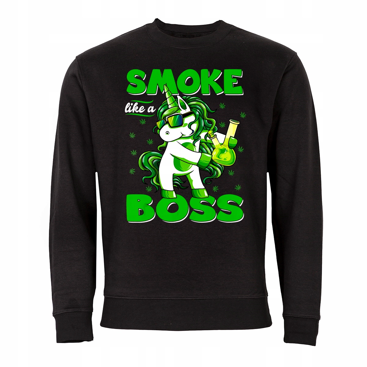 Mikina Marihuana Bylina 420 Cannabis Smoke Boss