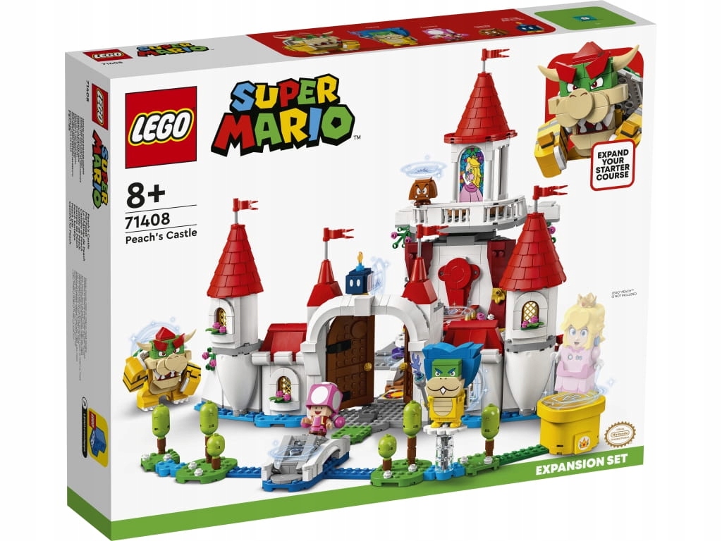Lego 71408 Mario Zámek Peach – rozšiřující sada