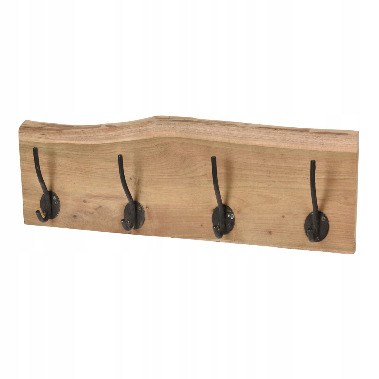 

Wieszak z drewna Teakowego 4 Haczyki Drewno Teak