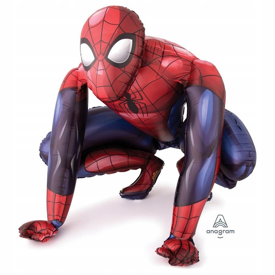 Balon Gigant XXL AirWalker Chodzący Spiderman 50" 91x91cm