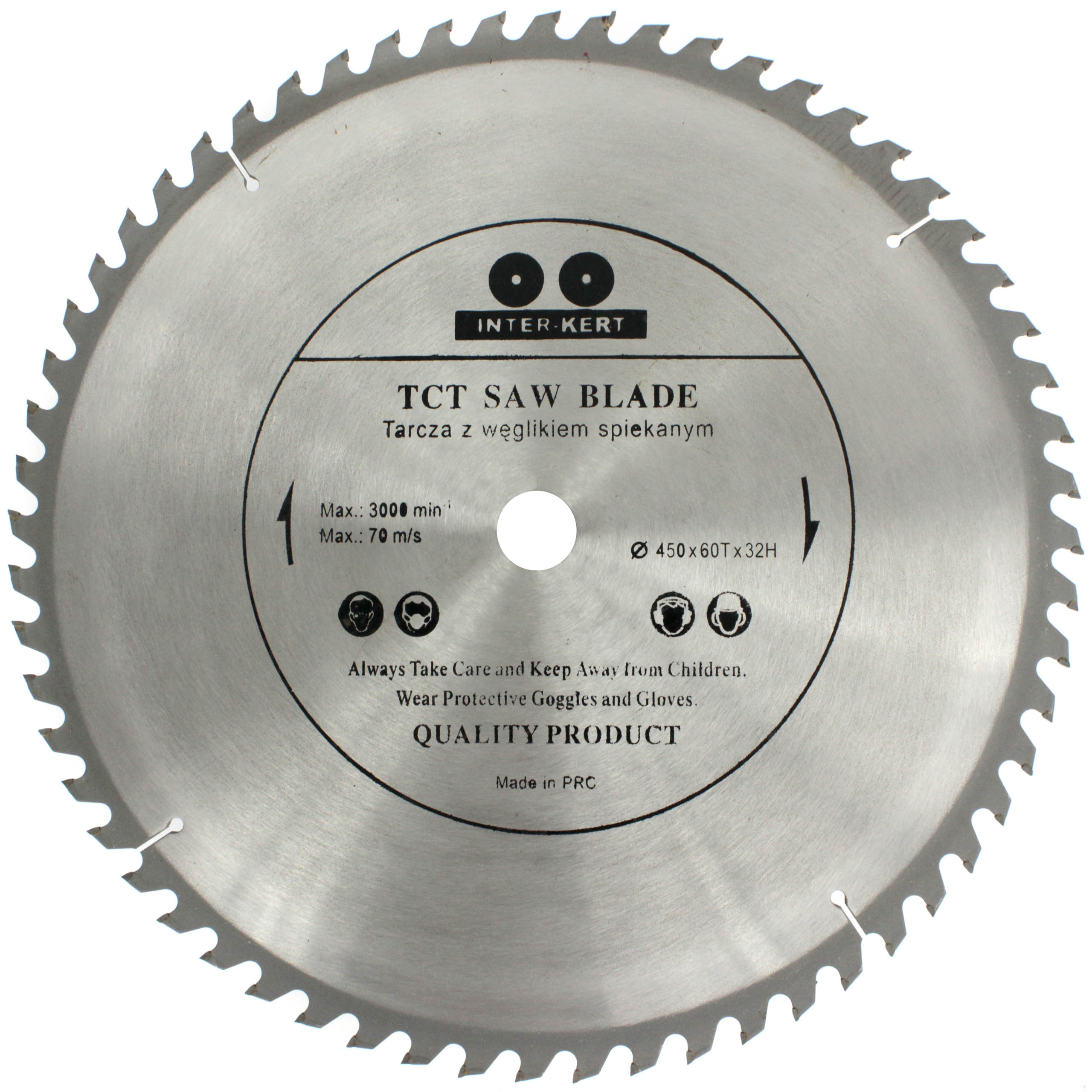 

Tarcza Piła Do Drewna Widia I-C 450/32-30 T60