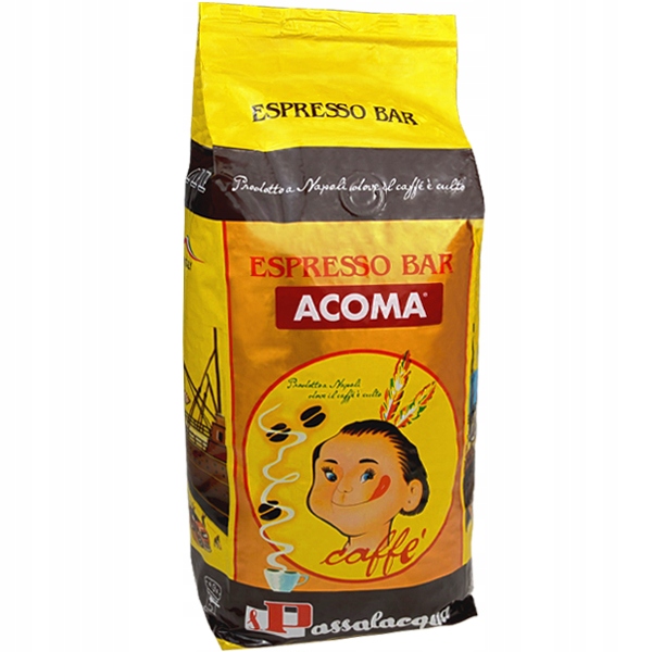 Levně káva káva Passalacqua Acoma 1 kg intenzivní italská káva Dárek