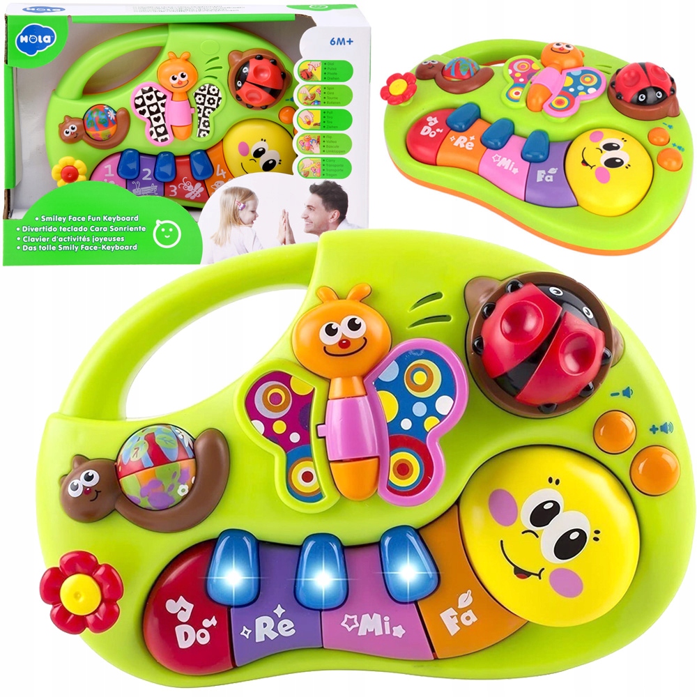 

Magiczne kolorowe Pianinko organki ZA0640