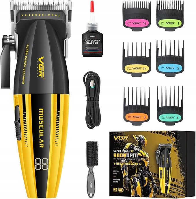 Maszynka do strzyżenia włosów Vgr Power 9000RPM V-285 Muscular C1