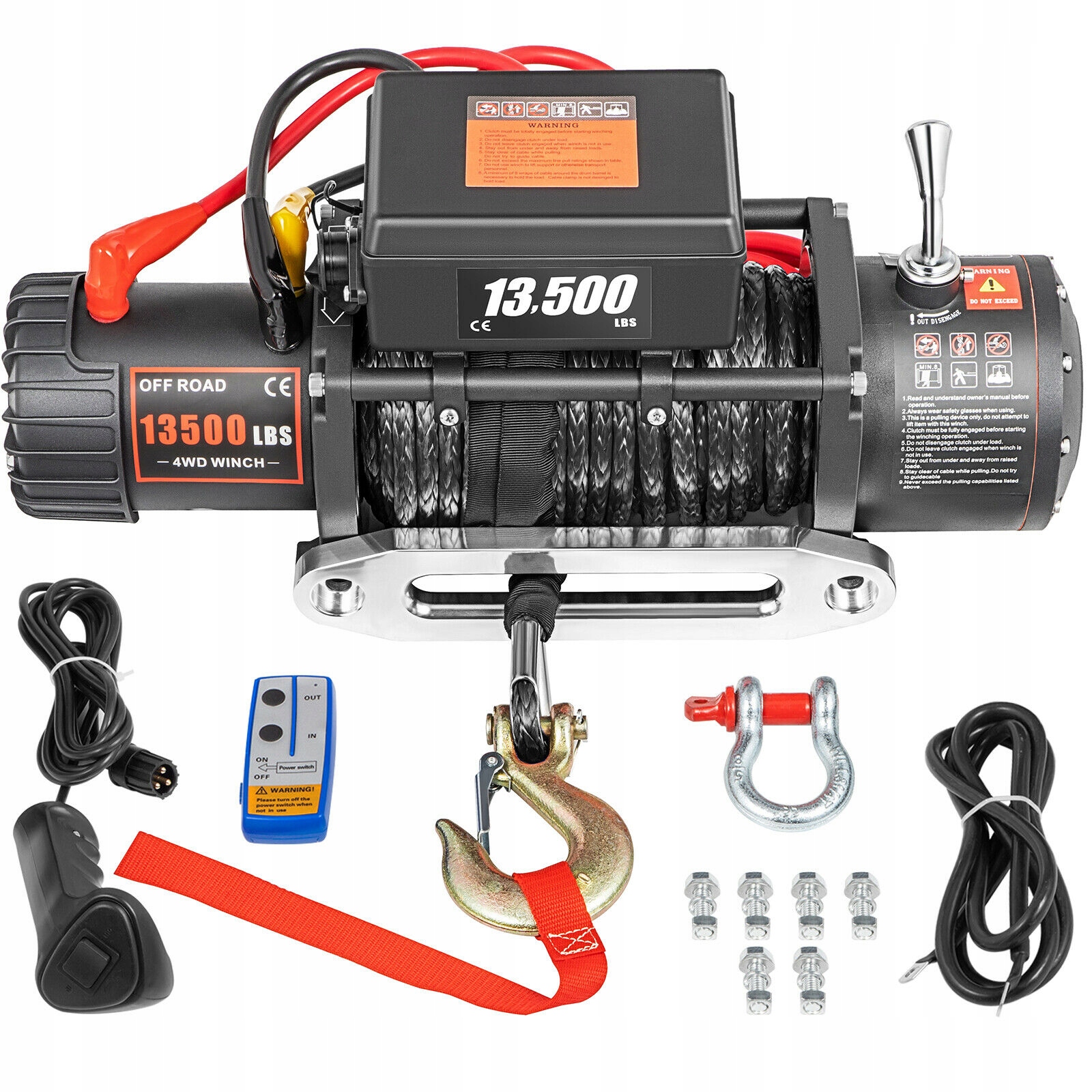 

Vevor Wyciągarka Wciągarka Elektryczna 12V 6T