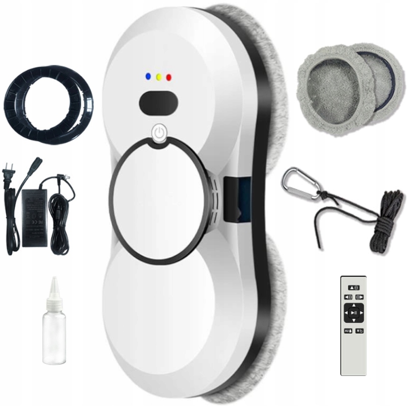 Inteligentny robot do mycia okien szyb HCR-10 z funkcją spryskiwania wodą